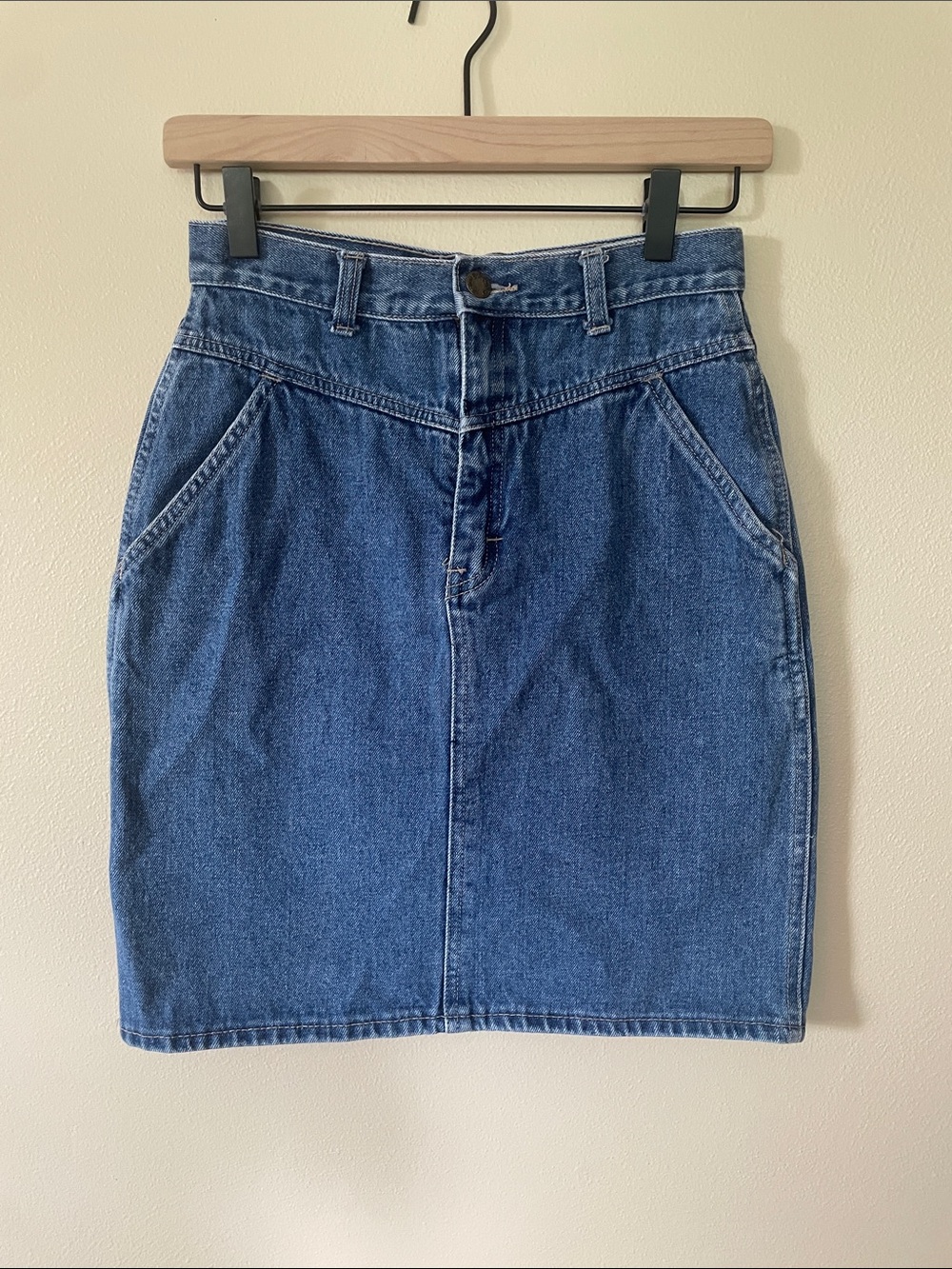 Vintage 80s Denim Skirt